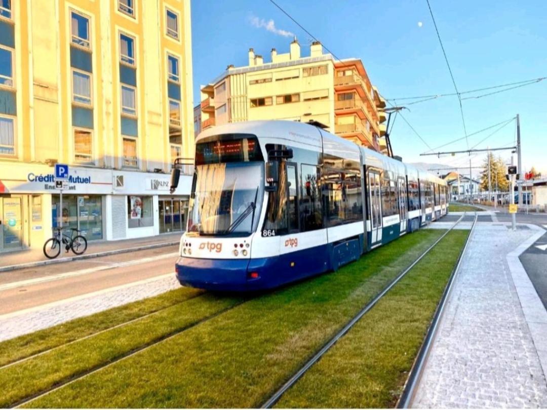 Apart 5 Personnes, 1Min Gare D'Annemasse, Geneve 5Km Kültér fotó