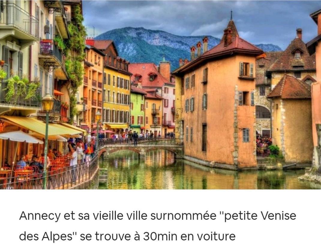 Apart 5 Personnes, 1Min Gare D'Annemasse, Geneve 5Km Kültér fotó