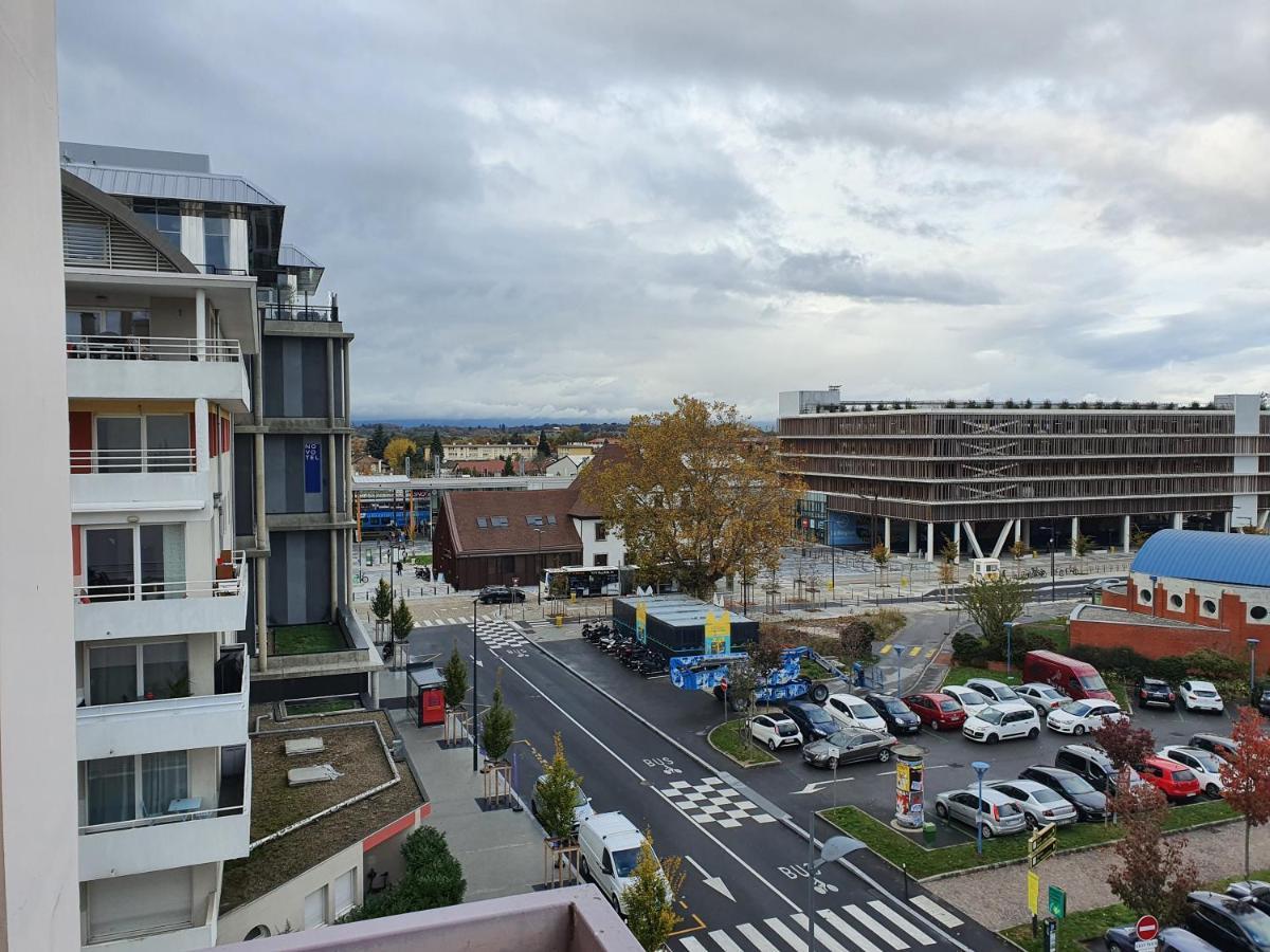 Apart 5 Personnes, 1Min Gare D'Annemasse, Geneve 5Km Kültér fotó