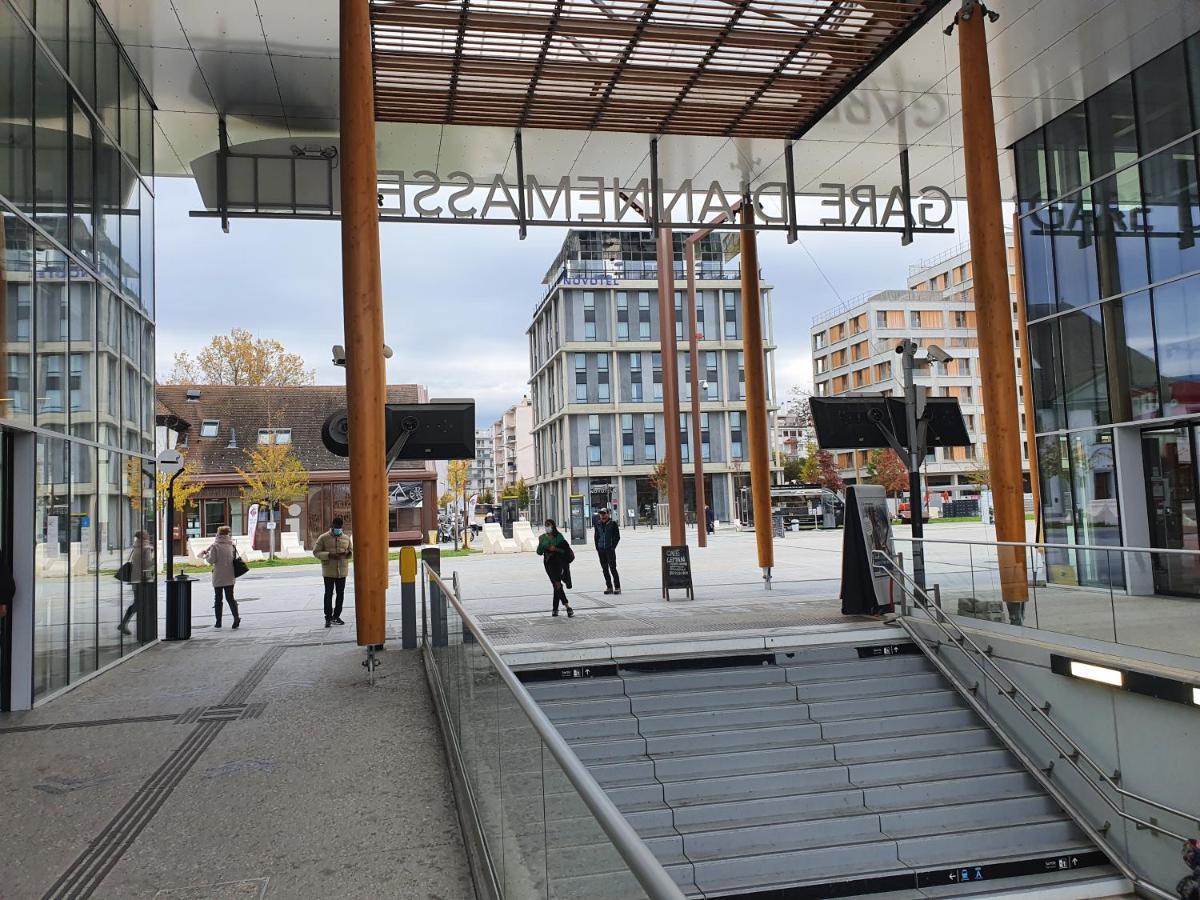 Apart 5 Personnes, 1Min Gare D'Annemasse, Geneve 5Km Kültér fotó
