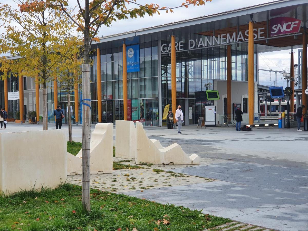 Apart 5 Personnes, 1Min Gare D'Annemasse, Geneve 5Km Kültér fotó